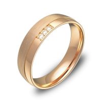 Anillo Dubai <br> Oro rosa diamantes <br><br>Desde 775€
